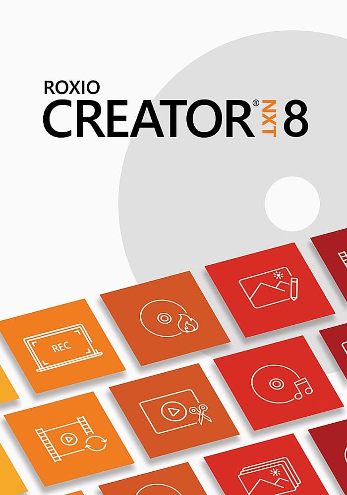 Front. Corel - Roxio Creator NXT 8.