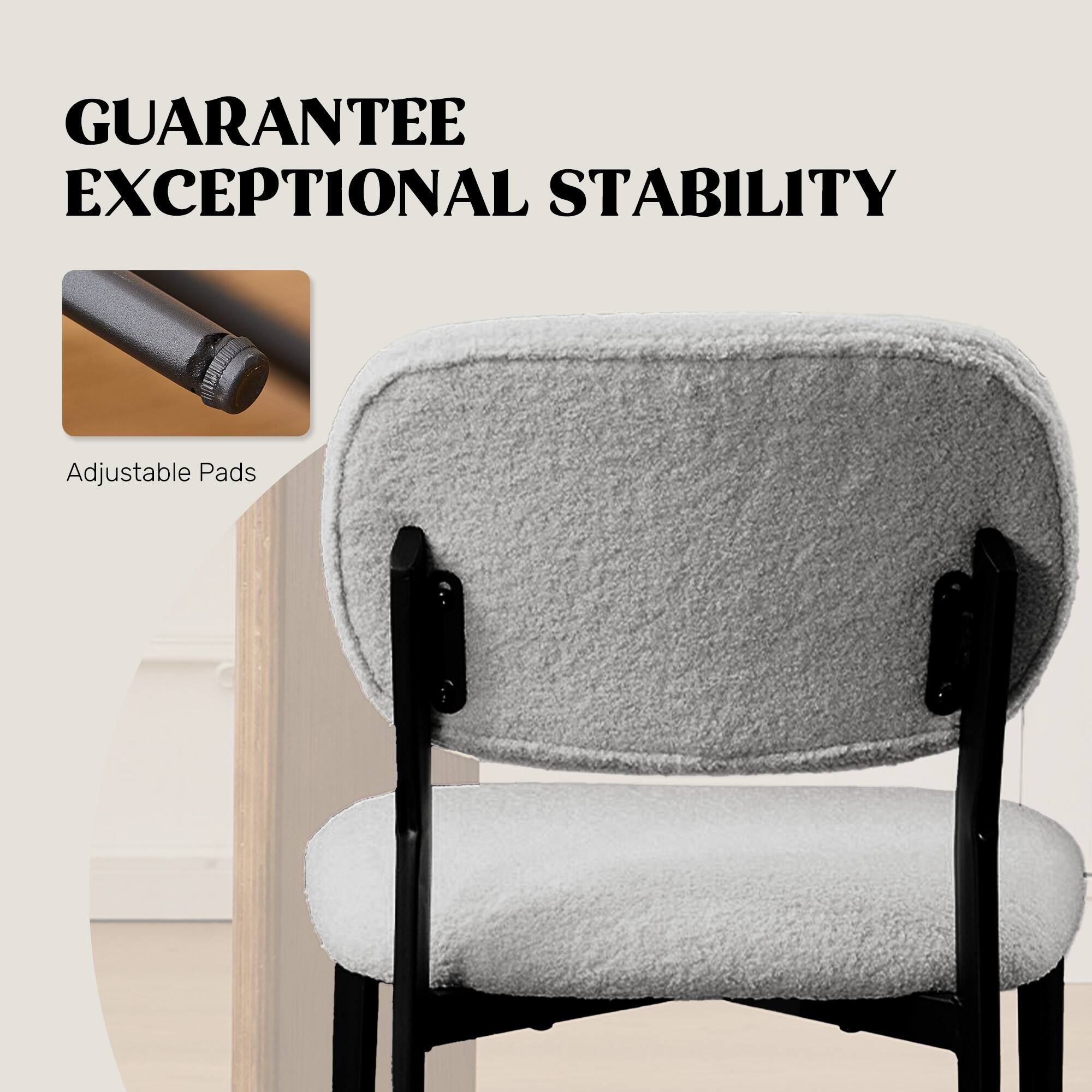 GUARANTEE EXCEPTIONAL STABILITY

Adjustable Pads