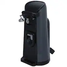 Front. Brentwood - Brentwood Extra Tall Electric Can Opener in Black.