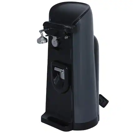 Front. Brentwood - Brentwood Extra Tall Electric Can Opener in Black - Black.