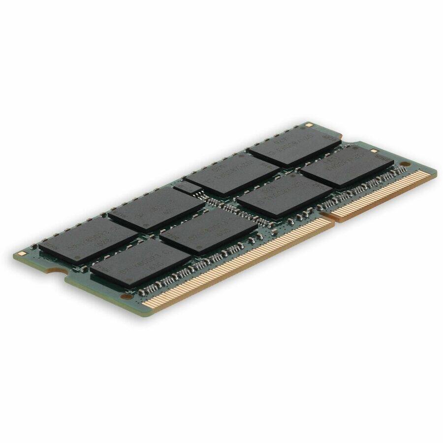 Alt View 5. AddOn - AddOn Crucial® CT204864BF160B Compatible 16GB DDR3-1600MHz Unbuffered Dual Rank 1.35V 204-pin CL11 SODIMM - For - Black.