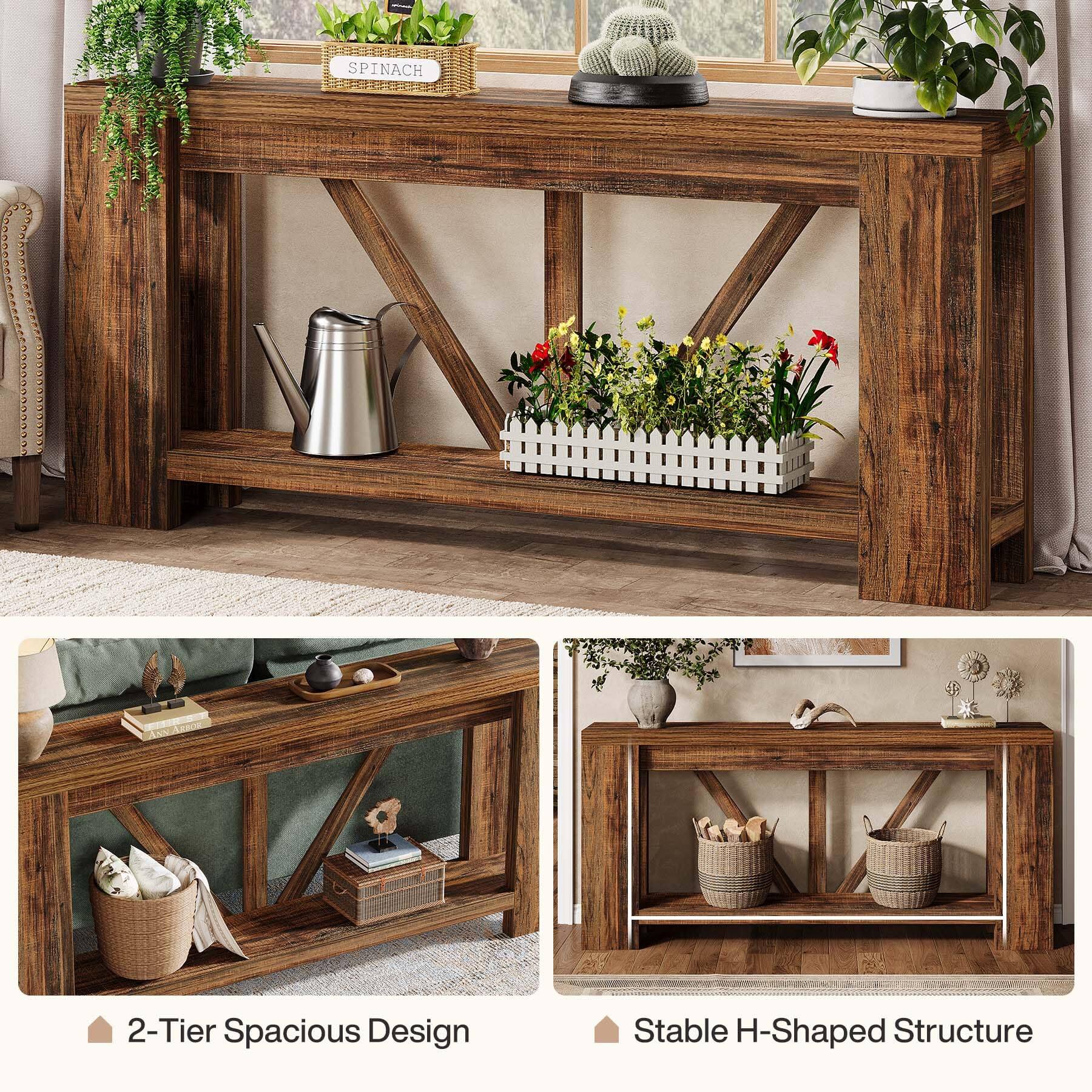 SPINACH

2-Tier Spacious Design

Stable H-Shaped Structure