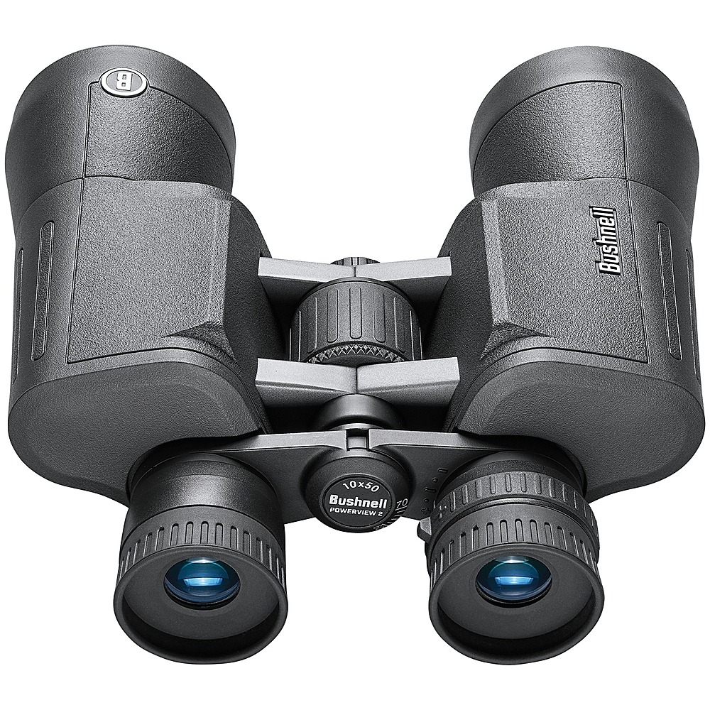 Bushnell - PowerView 2 10x 50mm Porro Prism Binoculars - Gray
