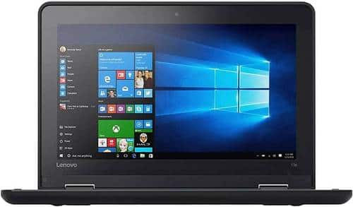 Lenovo - ThinkPad Yoga 2-in-1 11.6" Refurbished Touch-Screen Laptop - Intel Celeron - 8GB Memory - 128GB SSD - Black