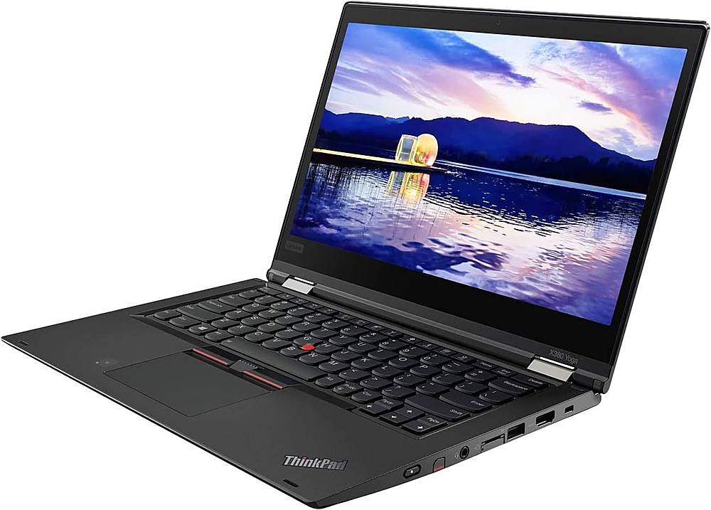 Lenovo - ThinkPad X1 Yoga 2-in-1 13.3" Refurbished Touch-Screen Laptop - Intel Core i5 - 8GB Memory - 512GB SSD - Black