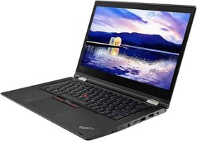 Lenovo - ThinkPad X1 Yoga 2-in-1 13.3" Refurbished Touch-Screen Laptop - Intel Core i5 - 8GB Memory - 512GB SSD - Black - Left_Zoom