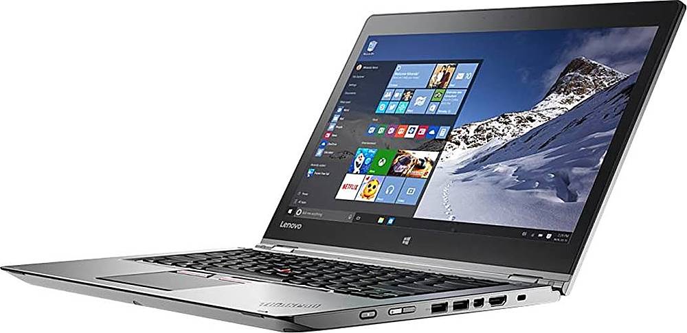 Lenovo - ThinkPad Yoga 2-in-1 14" Refurbished Touch-Screen Laptop - Intel Core i5 - 8GB Memory - 256GB SSD - Black
