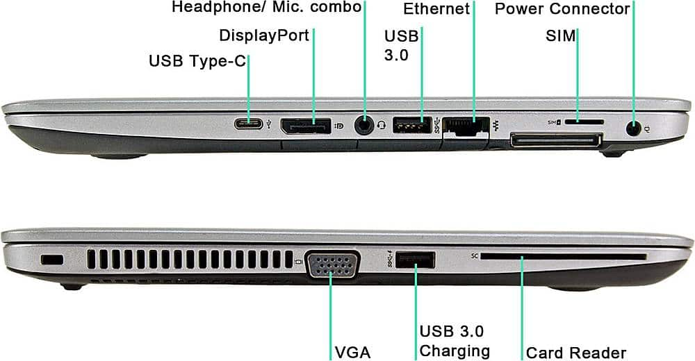 HP Refurbished EliteBook 840 G3 Laptop Intel Core i5 16GB Memory 256GB Solid State Drive Black BB5-32872 - Best Buy