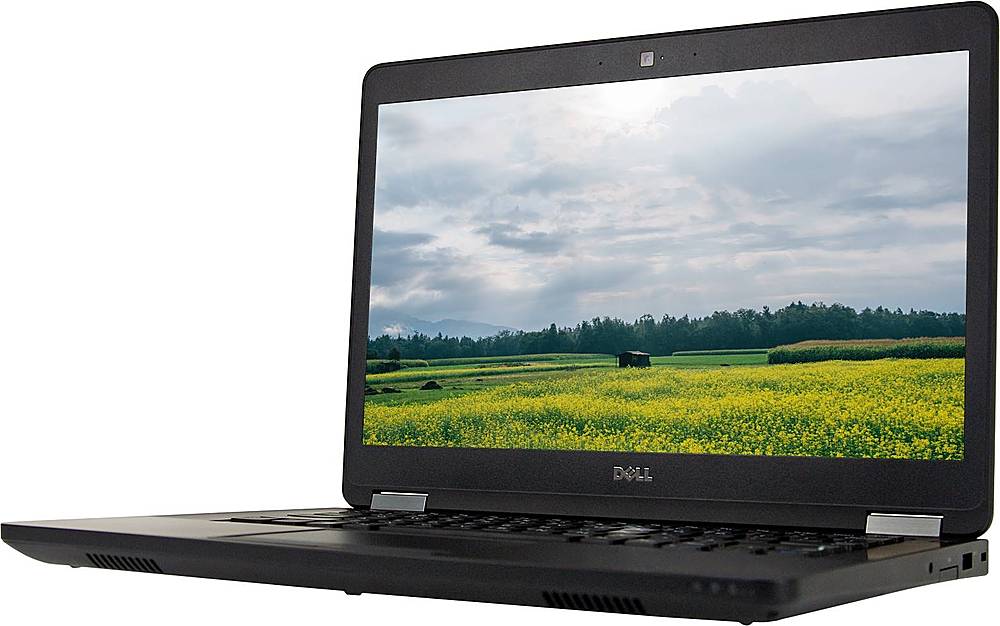 Left View: Dell - Refurbished Latitude E5470 14" Laptop - Intel Core i5 - 16GB Memory - 512GB Solid State Drive