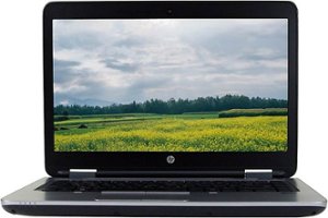 HP - Refurbished EliteBook 640 G2 14" Laptop - Intel Core i5 - 16GB Memory - 256GB Solid State Drive - Black - Front_Zoom