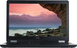 Dell - Refurbished Latitude E5570 15.6" Laptop - Intel Core i5 - 16GB Memory - 256GB Solid State Drive - Black - Front_Zoom