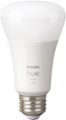 Alt View Zoom 11. Philips - Geek Squad Certified Refurbished Hue White Bluetooth Smart A19 LED Starter Kit - White.