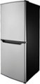 Alt View 12. Insignia™ - 4.9 Cu. Ft. Mini Fridge with Bottom Freezer and ENERGY STAR Certification - Stainless Steel.