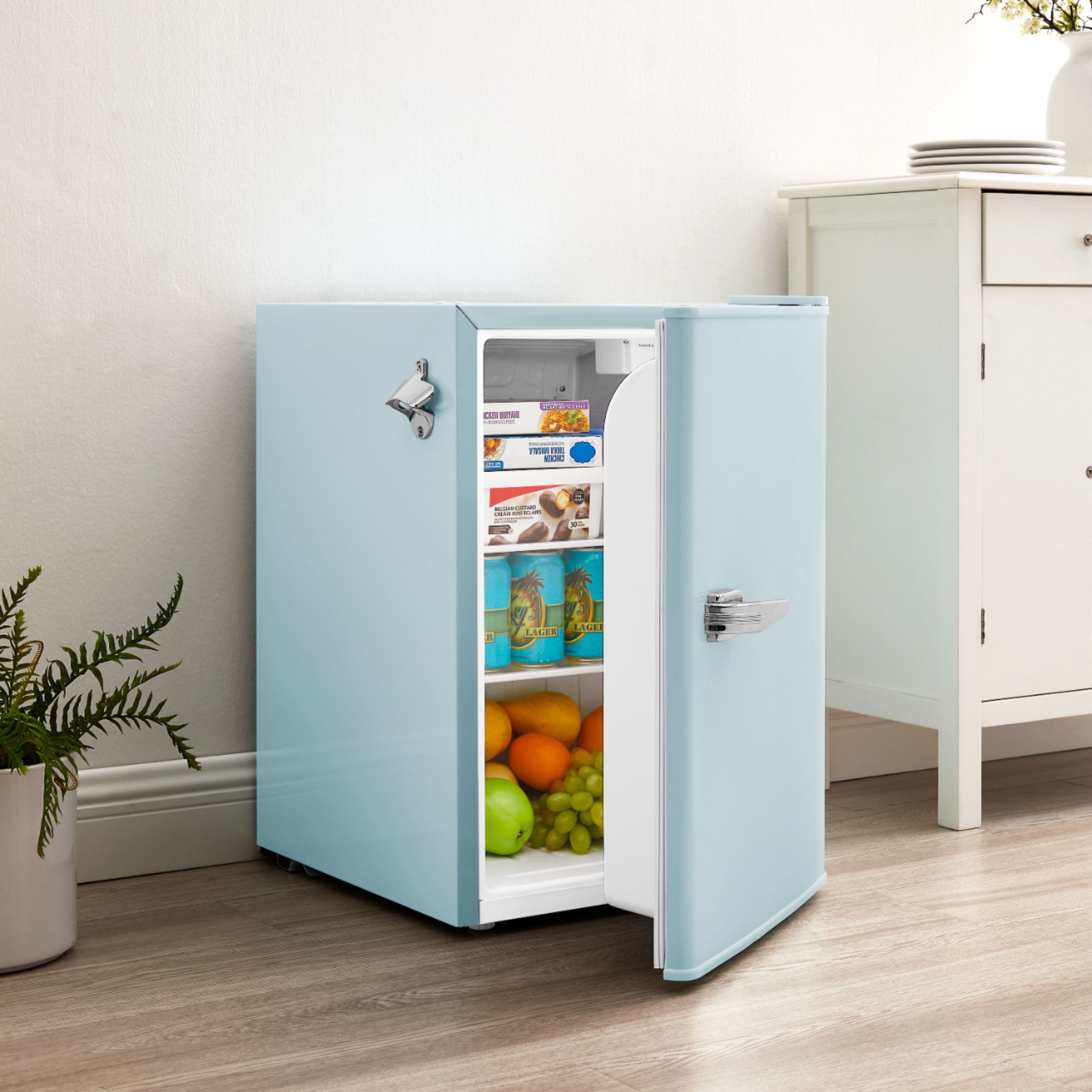 Customer Reviews: Insignia™ 2.5 Cu. Ft. Retro Mini Fridge Baby Blue NS ...