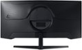 Alt View Zoom 11. Samsung - 34” Odyssey G5 1000R Curved 1ms 165Hz QHD FreeSync Prem Gaming Monitor - Black.