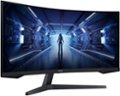 Alt View Zoom 13. Samsung - G5 Odyssey 34" Curved Gaming Monitor with 165Hz Refresh Rate - Black.