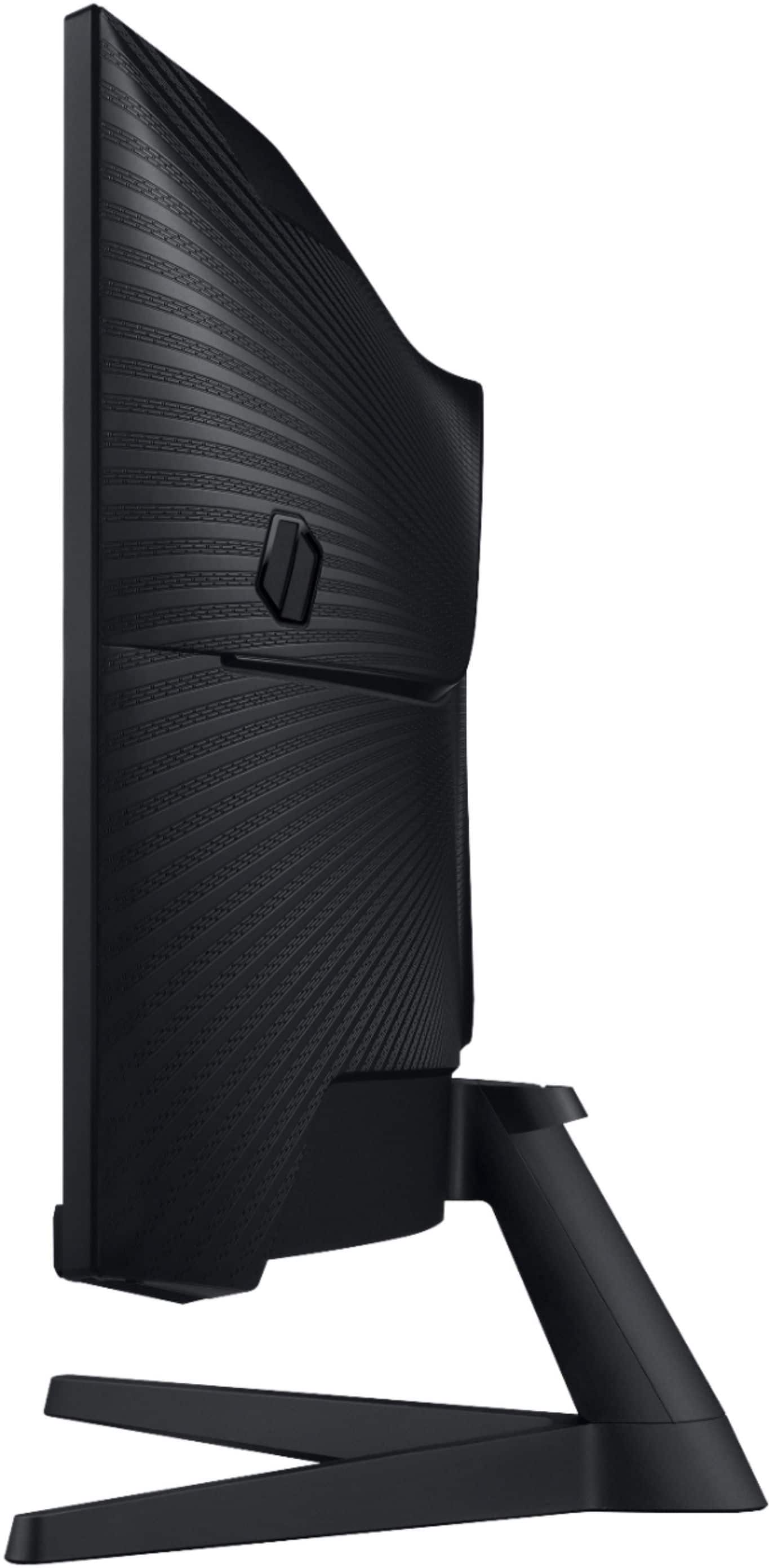 Alt View 14. Samsung - 34” Odyssey G5 1000R Curved 1ms 165Hz QHD FreeSync Prem Gaming Monitor - Black.