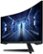 Alt View Zoom 15. Samsung - G5 Odyssey 34" Curved Gaming Monitor with 165Hz Refresh Rate - Black.