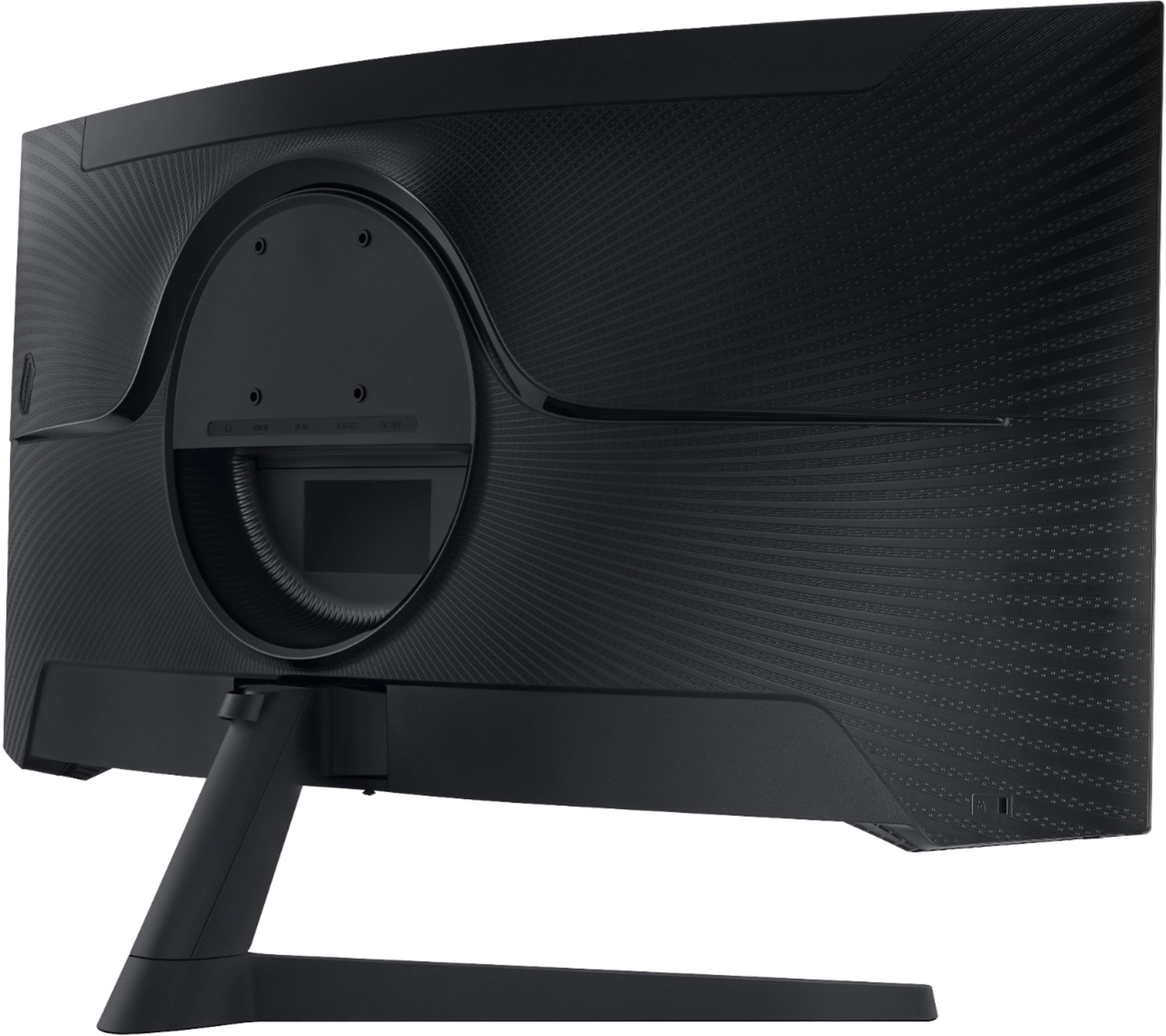 Alt View 17. Samsung - 34” Odyssey G5 1000R Curved 1ms 165Hz QHD FreeSync Prem Gaming Monitor - Black.