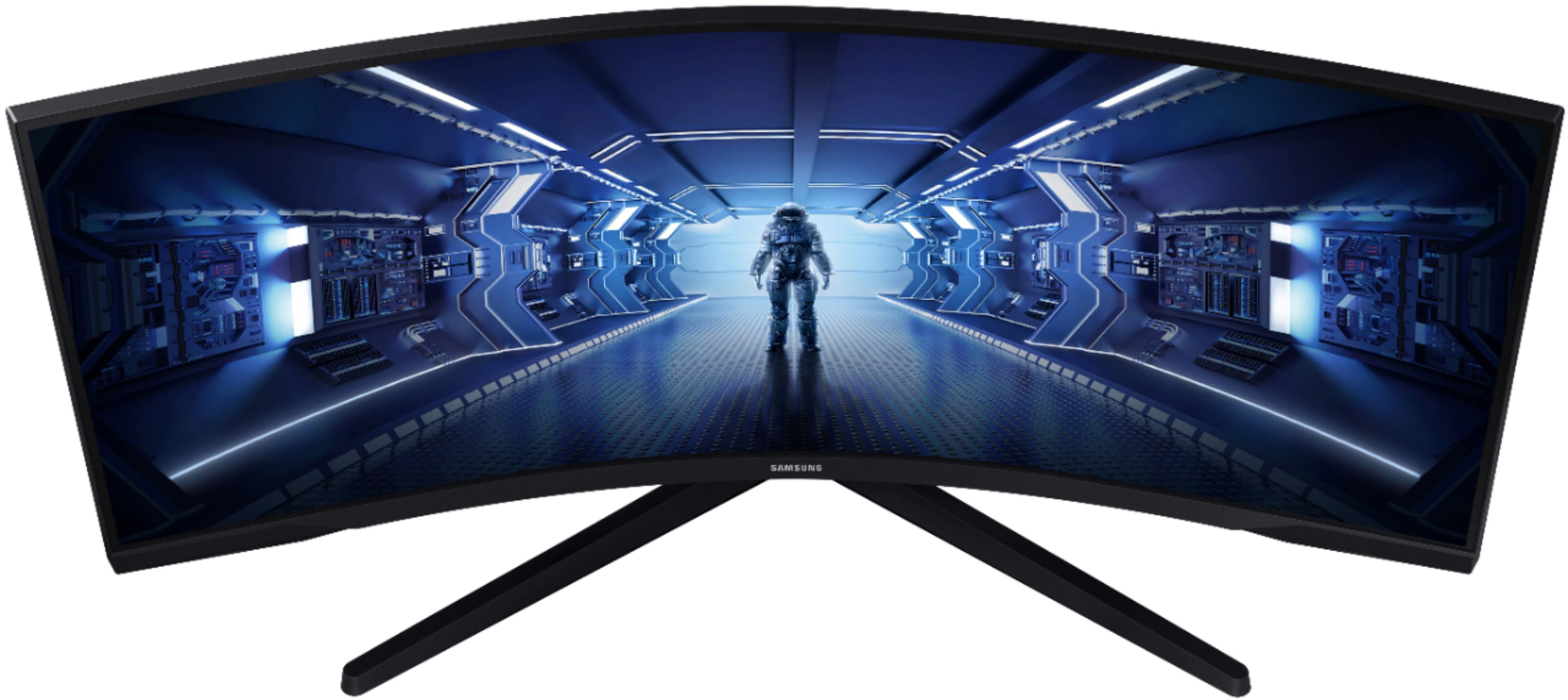 Samsung 34 Odyssey G5 Gaming Monitor with 1000R Curved Screen in