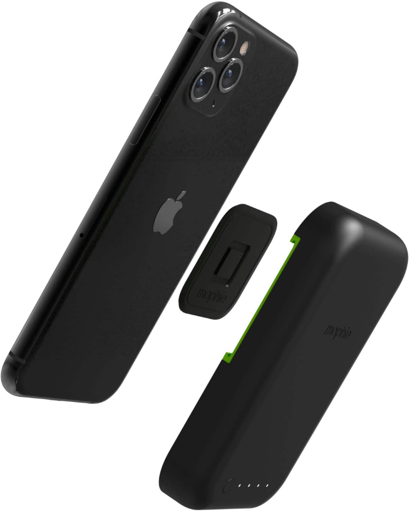 Alt View 11. mophie - Juice Pack Connect 5,000 mAh Portable Battery for Qi-enabled Smartphones - Black.