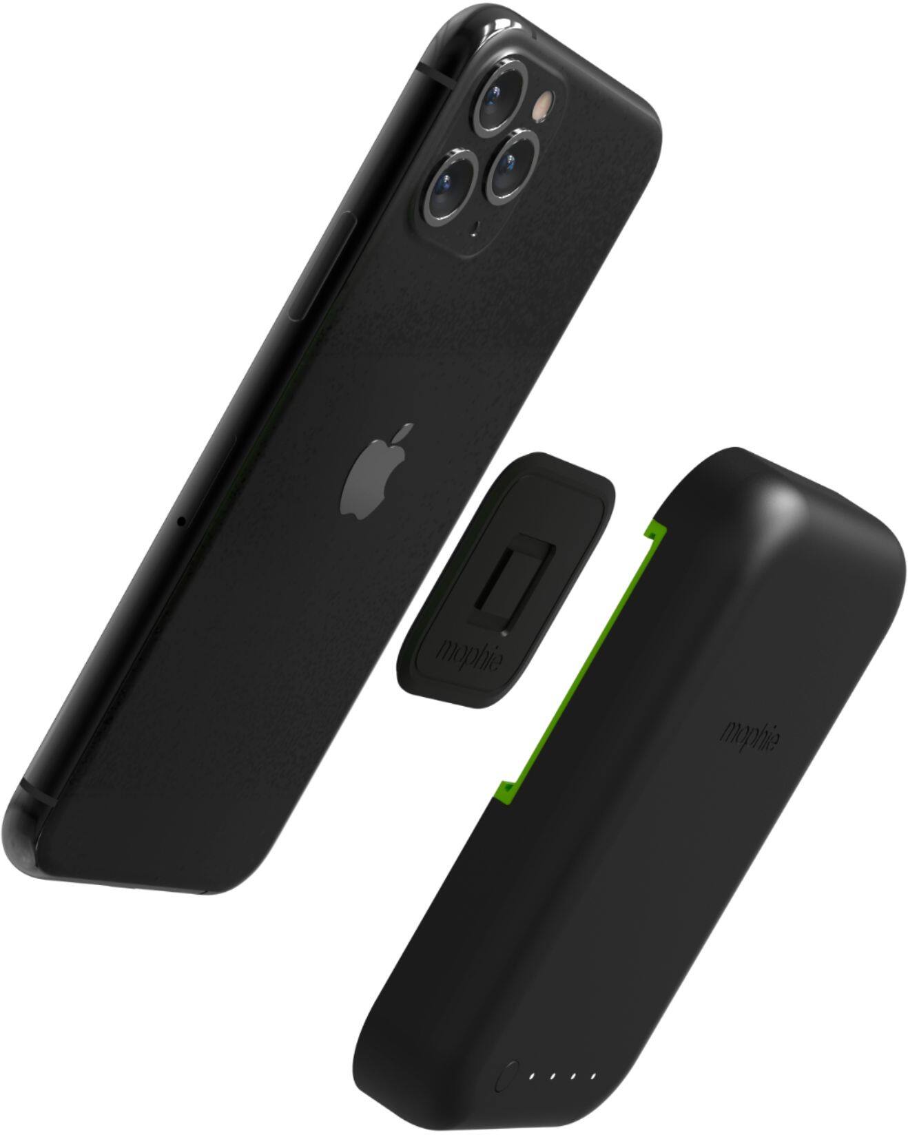 Alt View 11. mophie - Juice Pack Connect 5,000 mAh Portable Battery for Qi-enabled Smartphones - Black.