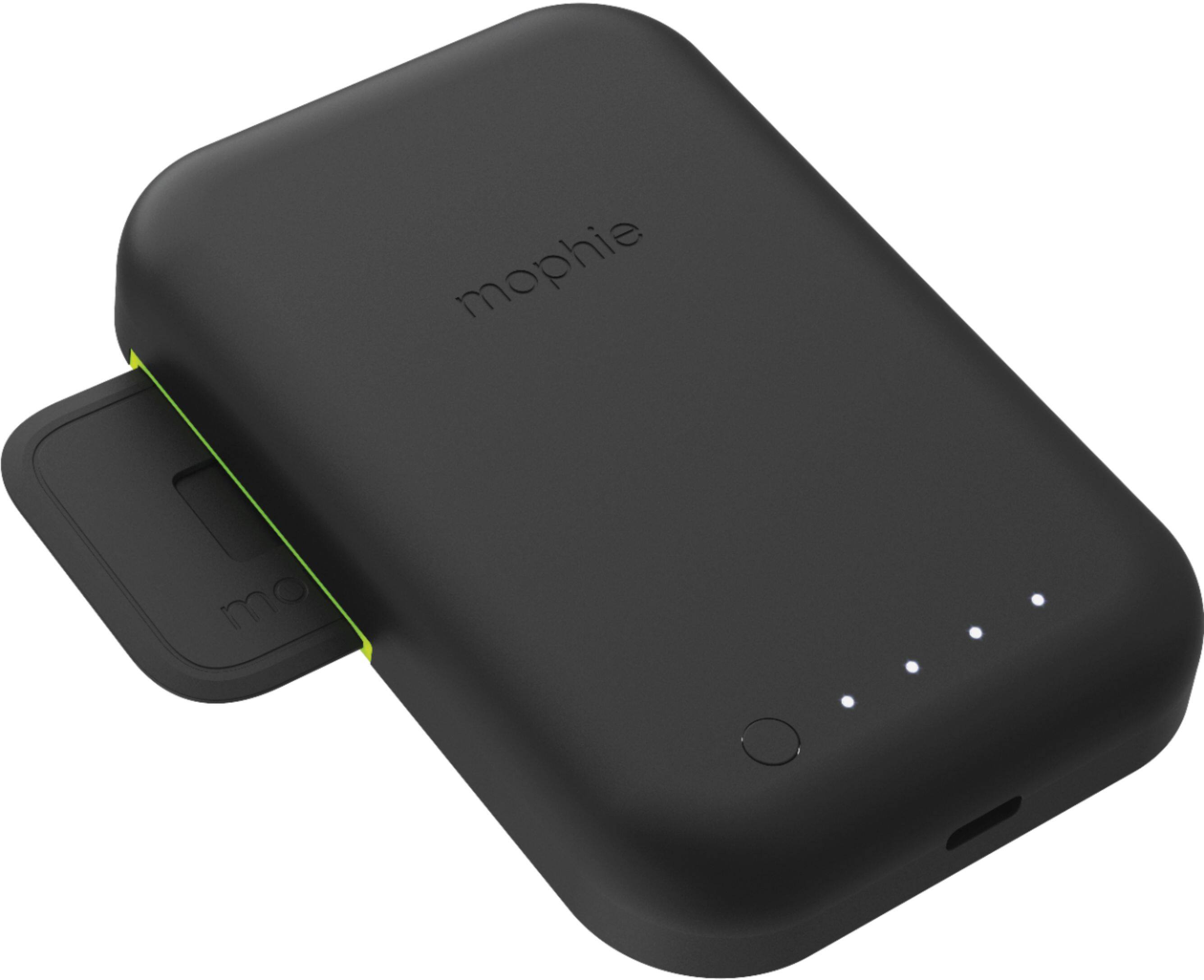 Alt View 14. mophie - Juice Pack Connect 5,000 mAh Portable Battery for Qi-enabled Smartphones - Black.