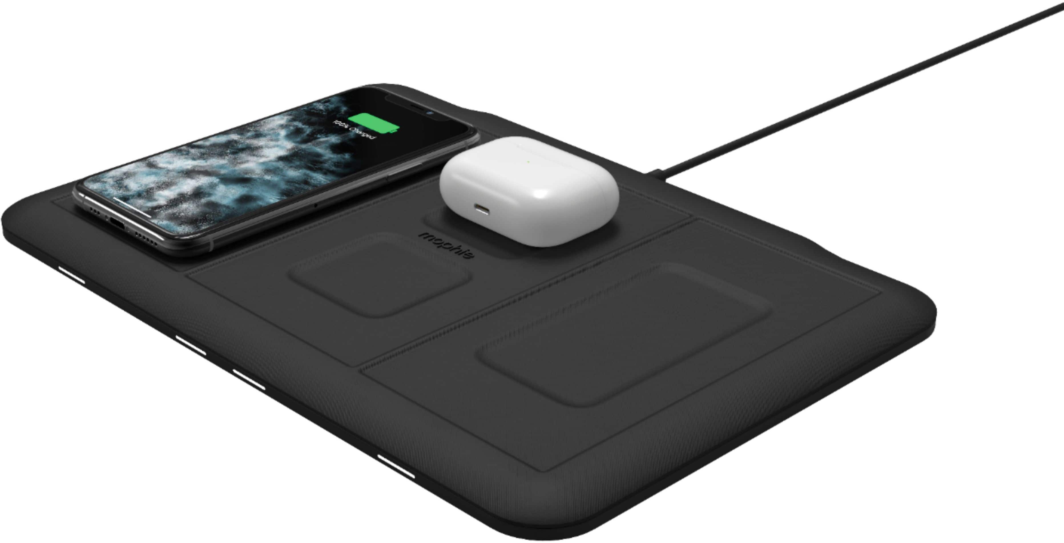 Alt View 14. mophie - 4-in-1 Universal Wireless Charging Mat - Black.