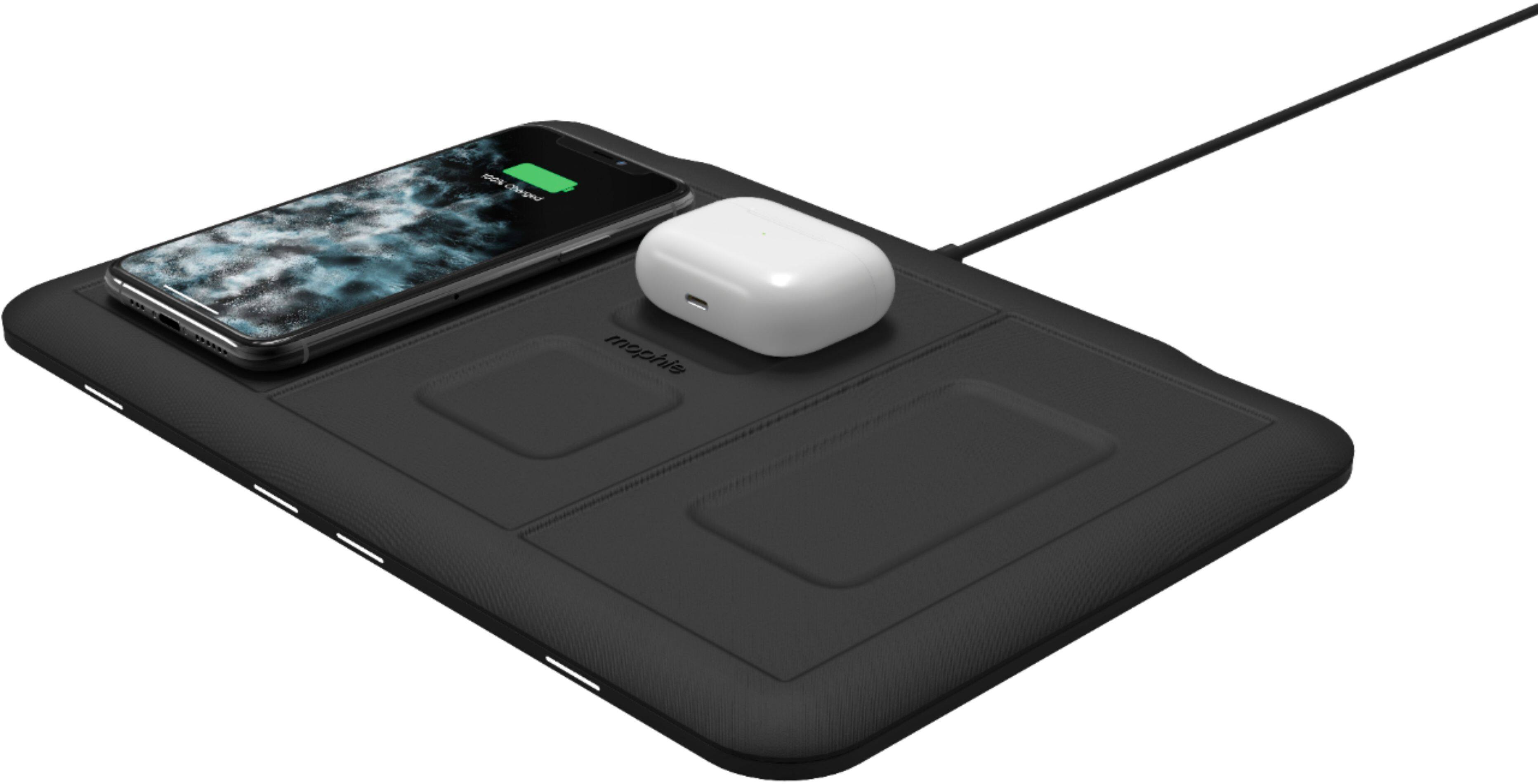 Alt View 14. mophie - 4-in-1 Universal Wireless Charging Mat - Black.