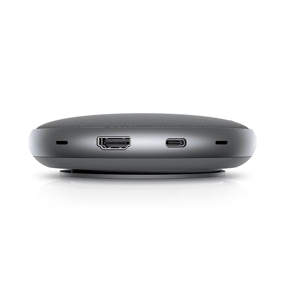 Angle. Dell - Mobile Adapter Speakerphone MH3021P - USB 3.1-type C -1x HDMI- 2x USB 3.1 -type A - Gray.