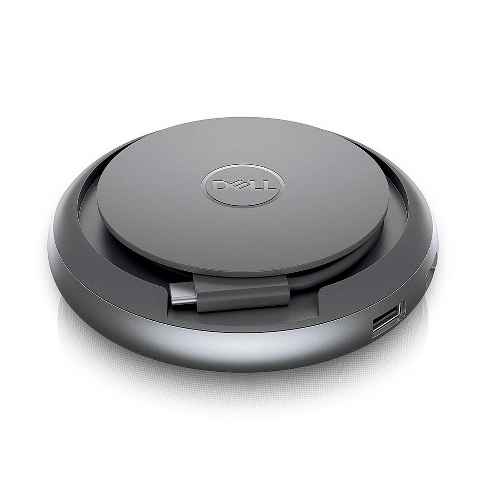 Alt View 11. Dell - Mobile Adapter Speakerphone MH3021P - USB 3.1-type C -1x HDMI- 2x USB 3.1 -type A - Gray.