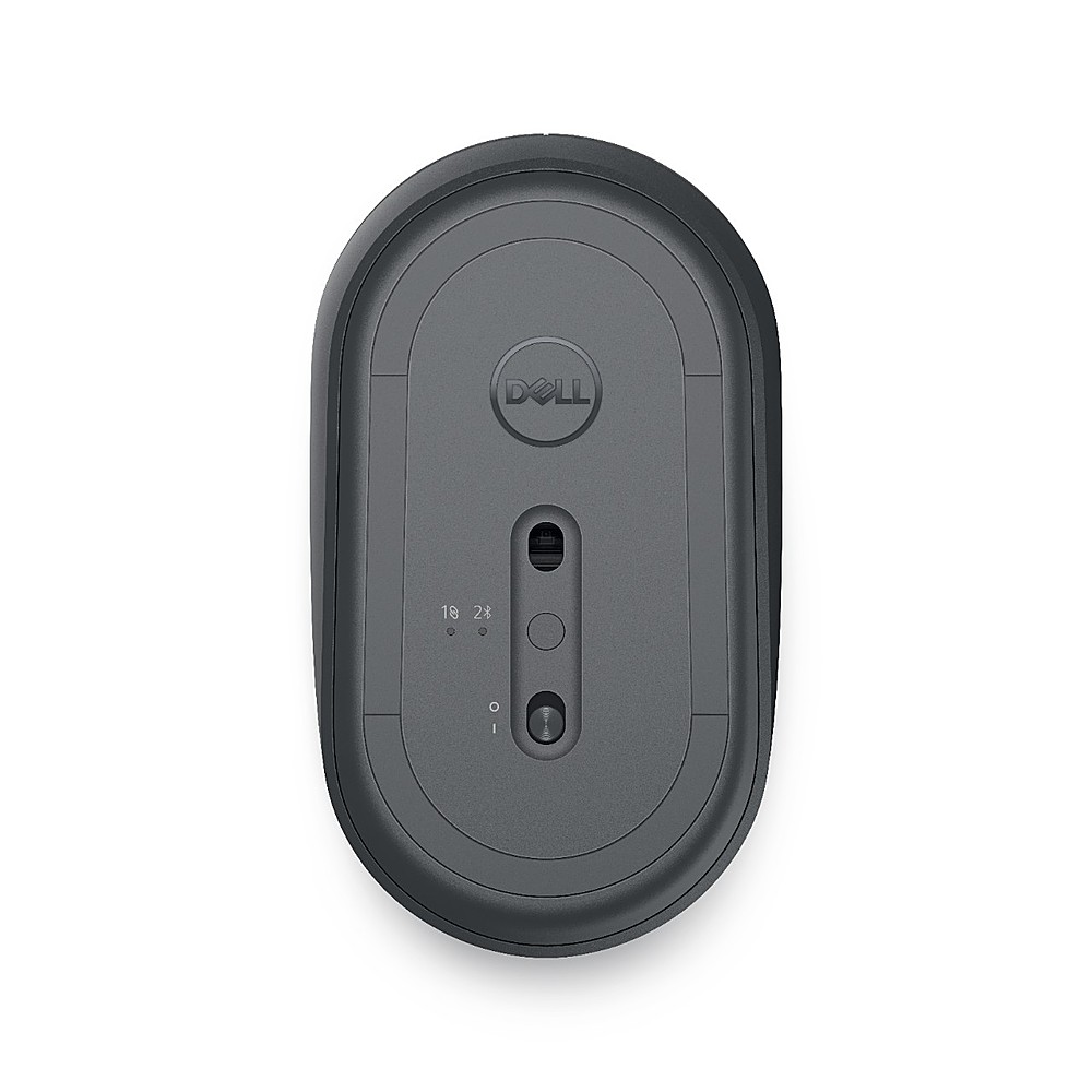 Back View: Dell - MS3320W Mobile Wireless Optical Mouse - Titan gray