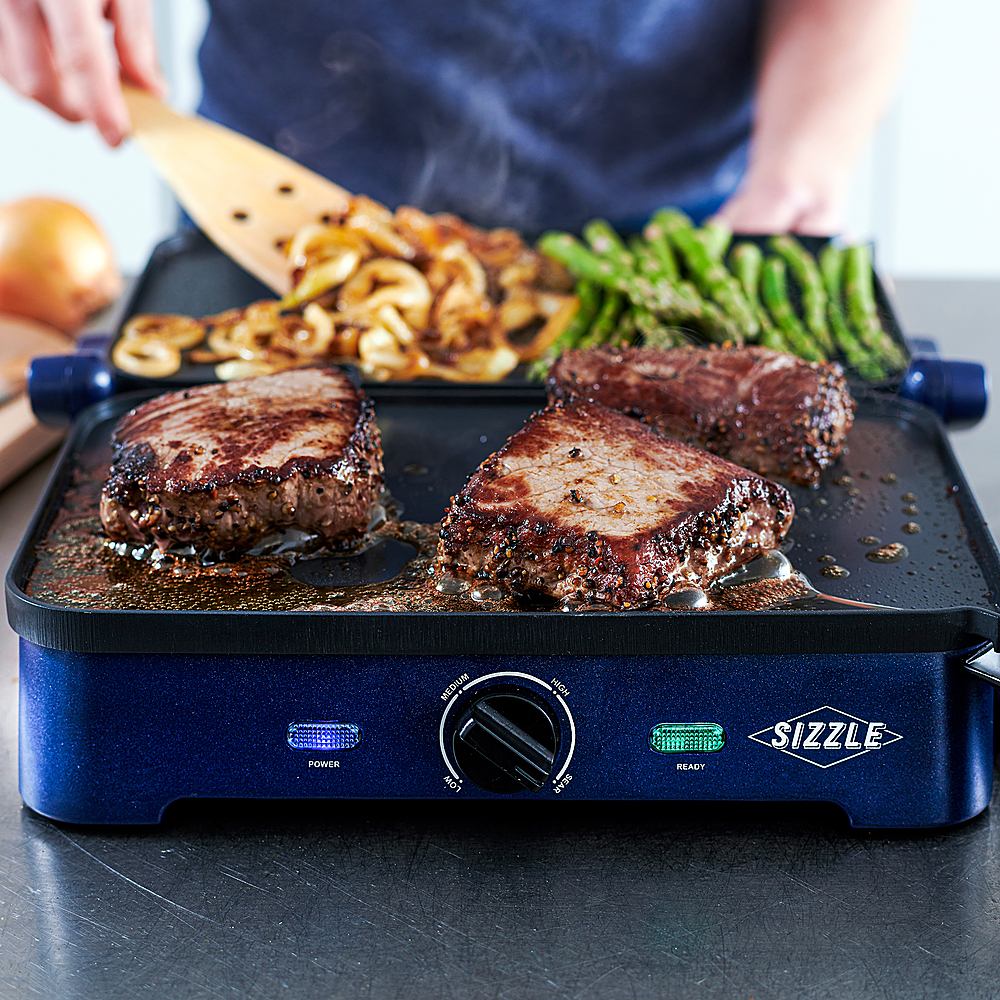 As Seen On Tv: Blue Diamond - Ceramic Non Stick Griddle Deluxe