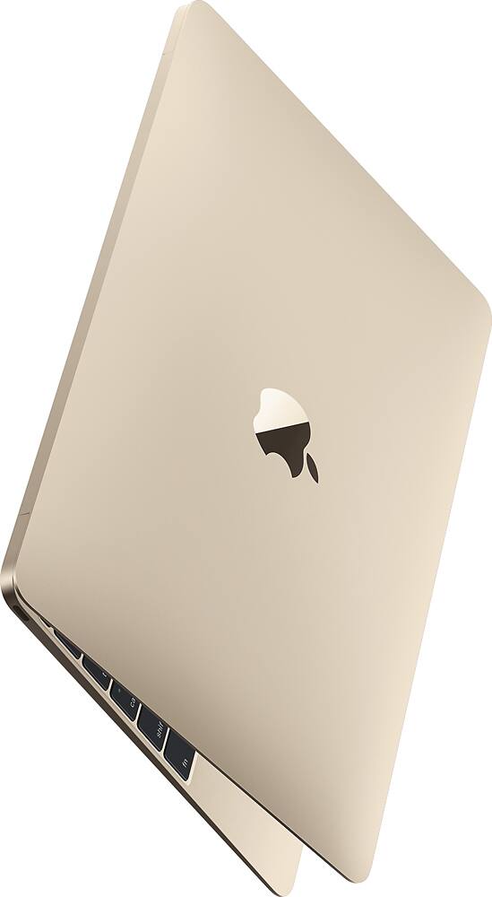 Alt View 12. Apple - Macbook® - 12" Display - Intel Core M3 - 8GB Memory - 256GB Flash Storage - Gold.