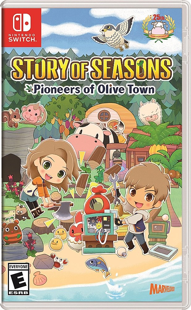 image of Story of Seasons: Pioneers of Olive Town - Nintendo Switch with sku:b00k8u2ebk-cel-amz
