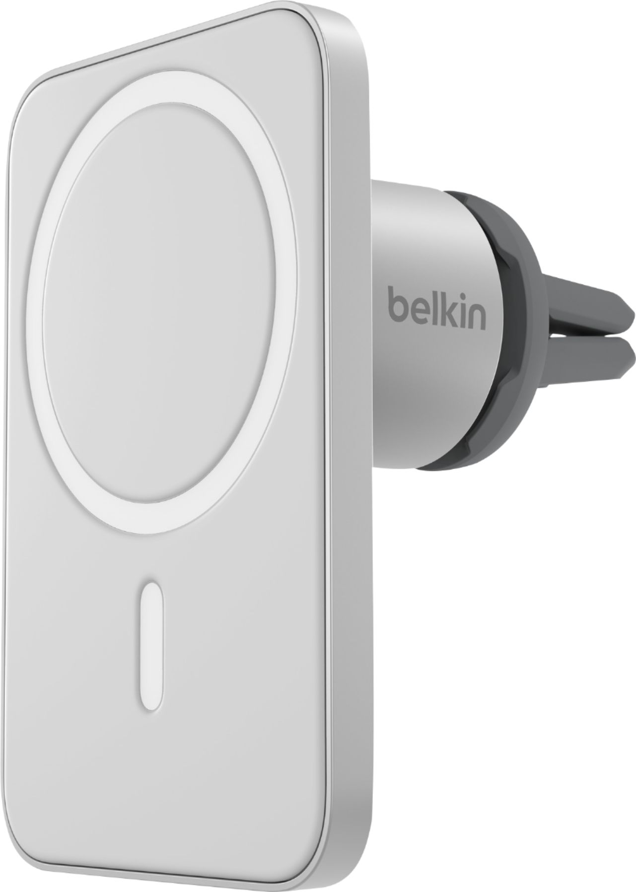 Belkin MagSafe Vent Mount Pro Car Phone Holder for iPhone 15, 14, 13 Pro,  Pro Max, & Mini Magnetic Phone Mount for Car Gray WIC002btGR - Best Buy