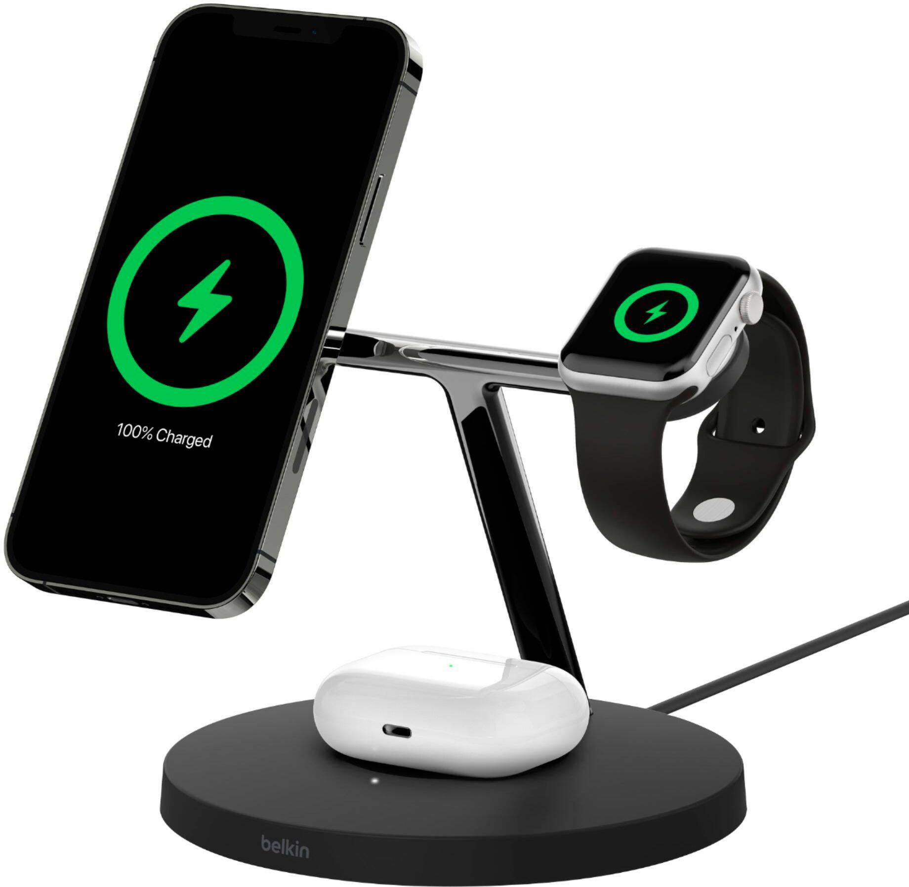 Questions And Answers Belkin BOOSTCHARGE PRO 3 In 1 Wireless Charger 