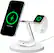 Alt View 11. Belkin - BOOSTCHARGE PRO 3 in 1 Wireless Charger with MagSafe for iPhone 14/13/12 Series Devices - White.