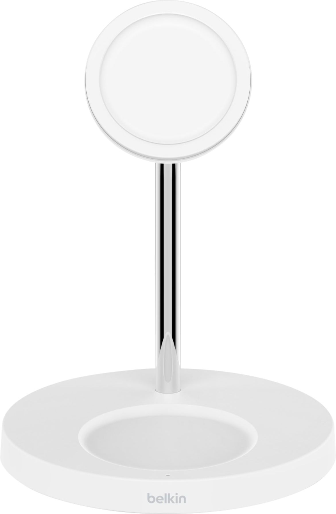 Belkin BoostCharge Pro 2-in-1 Wireless Charger Stand with MagSafe for  iPhone 14/13/12 Series Devices White WIZ010ttWH - Best Buy