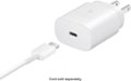 Alt View Zoom 12. Samsung - 25W Super Fast Charging Wall Charger USB-C - White.