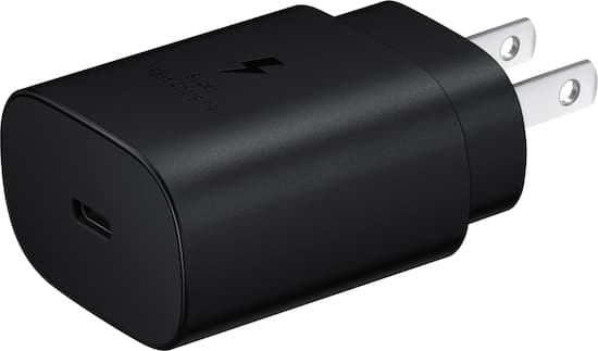 Samsung 25W Super Fast Charging Wall Charger USB C Black EP