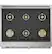 Alt View 11. Monogram - 6.2 Cu. Ft. Freestanding Gas Convection Range with 6 Burners - Stainless Steel.