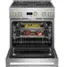 Alt View 12. Monogram - 5.7 Cu. Ft. Freestanding Gas Convection Range with 4 Burners - Stainless Steel.