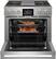 Alt View 2. Monogram - 5.7 Cu. Ft. Freestanding Dual Fuel Convection Range with Self-Clean and 4 Burners - Stainless Steel.