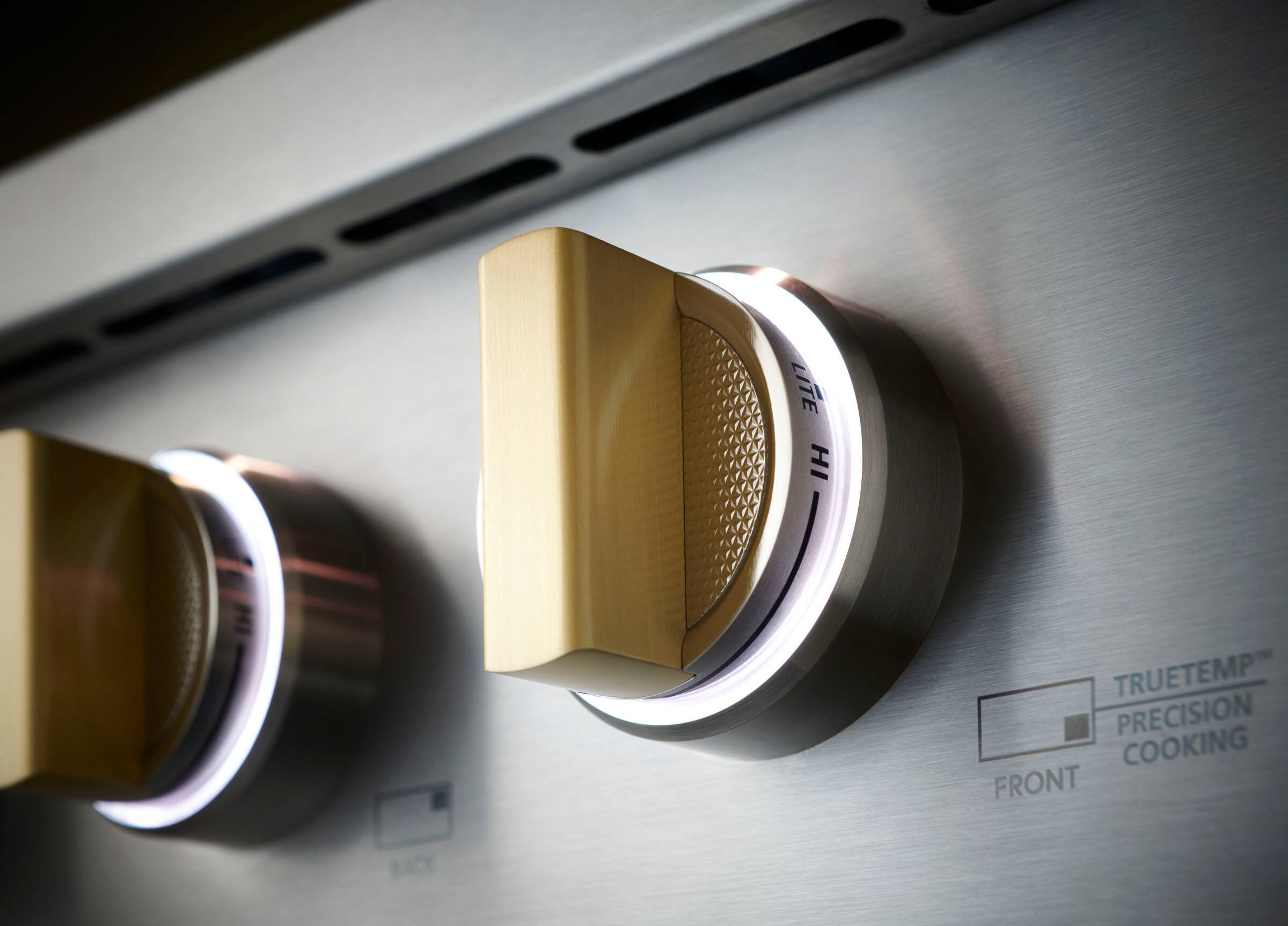 Alt View 25. Monogram - 5.7 Cu. Ft. Freestanding Dual Fuel Convection Range with Self-Clean and 4 Burners - Stainless Steel.