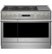 Front Zoom. Monogram - 8.9 Cu. Ft. Freestanding Double Oven Gas Convection Range with 6 Burners - Stainless steel.