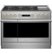 Alt View Zoom 11. Monogram - 8.9 Cu. Ft. Freestanding Double Oven Gas Convection Range with 6 Burners - Stainless steel.