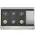 Alt View 13. Monogram - 8.9 Cu. Ft. Freestanding Double Oven Gas Convection Range with 6 Burners - Stainless Steel.