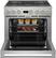 Alt View 2. Monogram - 5.7 Cu. Ft. Freestanding Dual Fuel Convection Range with Self-Clean, Built-In Wi-Fi, and 6 Burners - Stainless Steel.