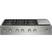 Alt View 11. Monogram - 48" Built-In Gas Cooktop with 6 Burners - Stainless Steel.